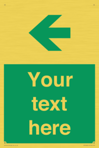 Custom Safe condition: Green Left arrow